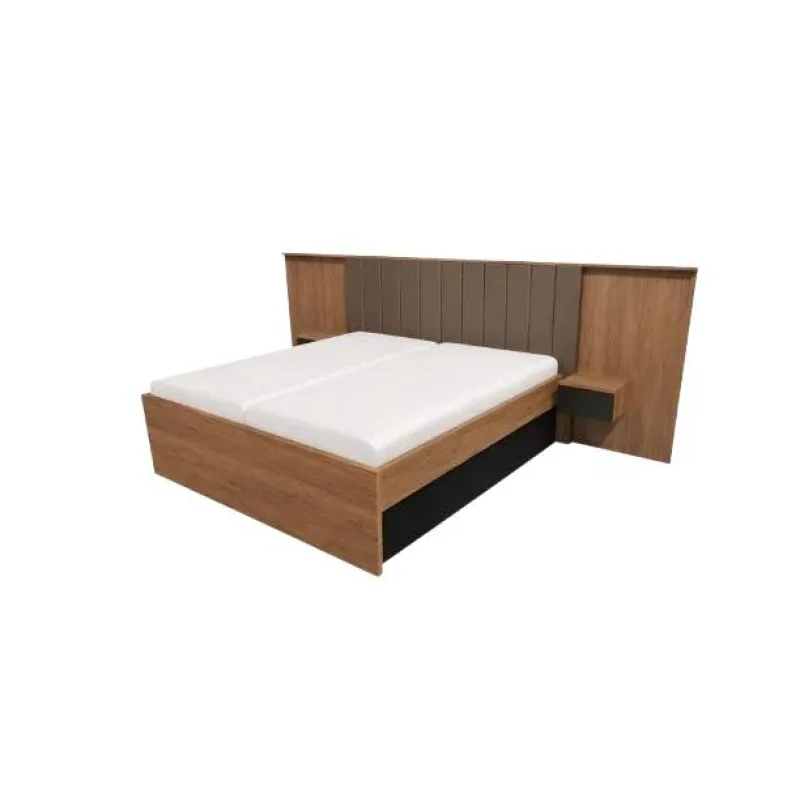 Posteľ Pegma DreamLine Feelwood H1386 ST40 - Dub Casella hnedý
