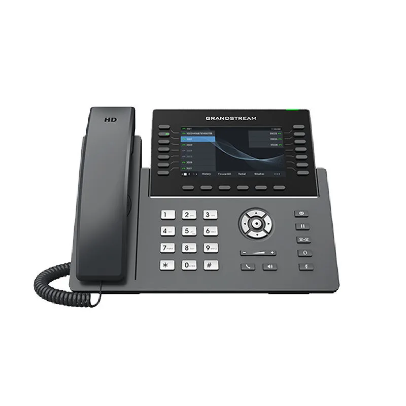 Grandstream GRP2650 SIP telefon, 5" bar.displej, 6 SIP účty, 14 pr. tl., 2x1Gb, WiFi, BT, USB GRP2650