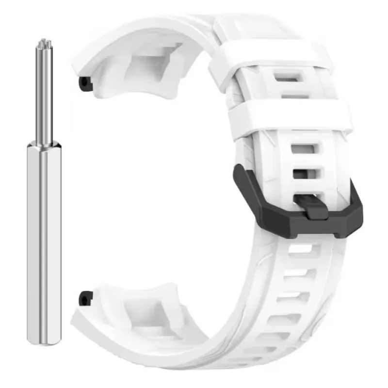 Silikonový řemínek pro Xiaomi Amazfit T-Rex 3 - Bílý ESES 1530007675