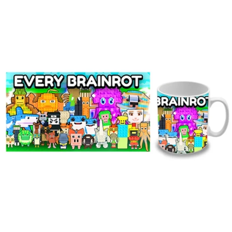 Roblox (Steal a Brainrot) - Every Brainrot (hrnček)