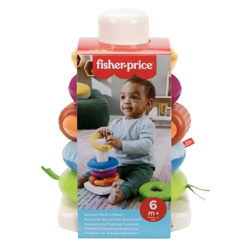 Mattel Fisher-Price SKLADAČKA ROCK-A-STACK™