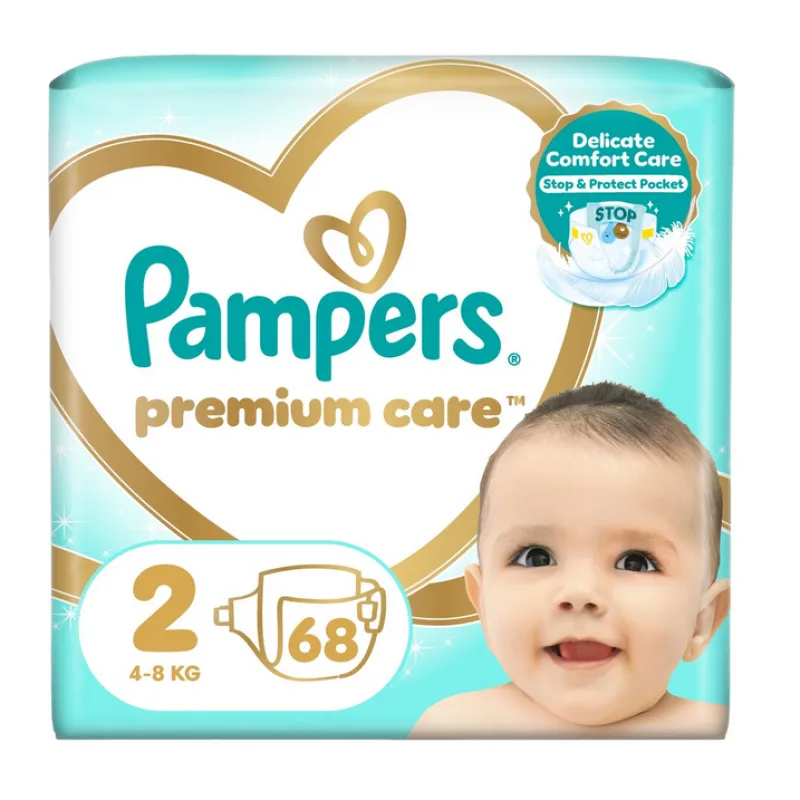 PAMPERS Premium Care 2 68 ks
