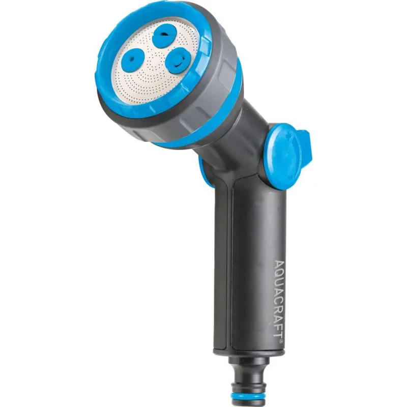 Pištoľ AQUACRAFT 770331 – zavlažovacia, záhradná, Ergonomic X4 vzory