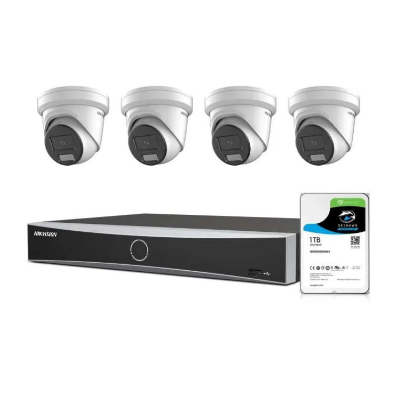 Kamerový set NVR + HDD 1TB + 4x kamera (SET CAM HIKVISION)