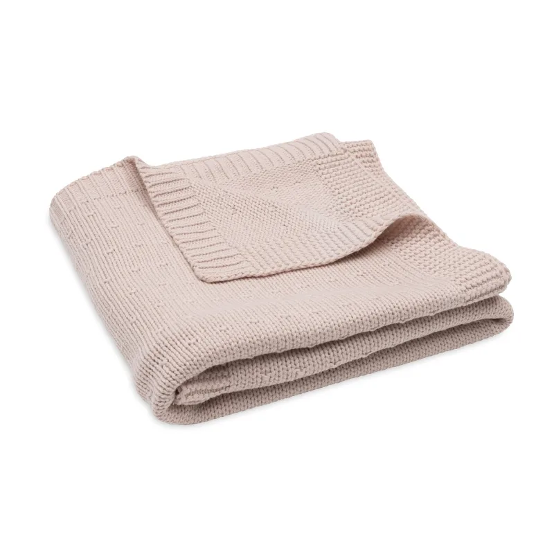 Jollein Deka 75x100cm Sprinkle Knit Silk Rose
