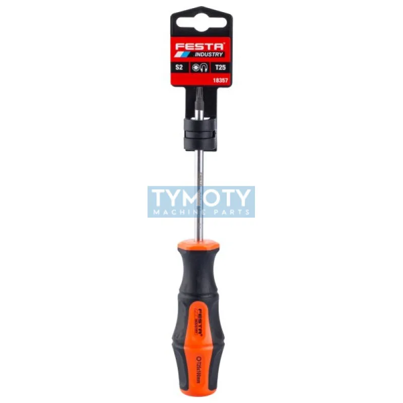 Skrutkovač TORX S2 T25x100 mm, FESTA INDUSTRY 18357