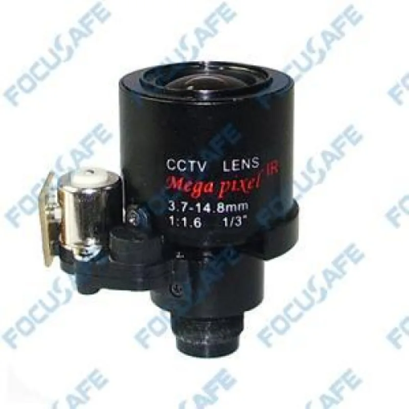 Speciální 3,7-14,8mm varifokální čočka - objektiv pro kamery