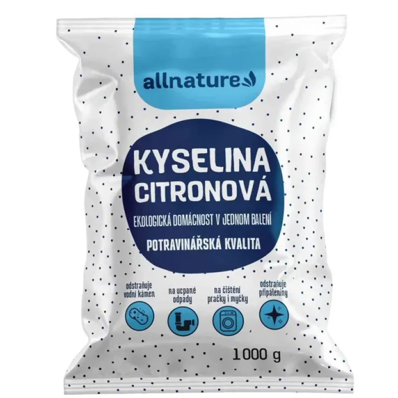 Allnature Kyselina citrónová 1000 g