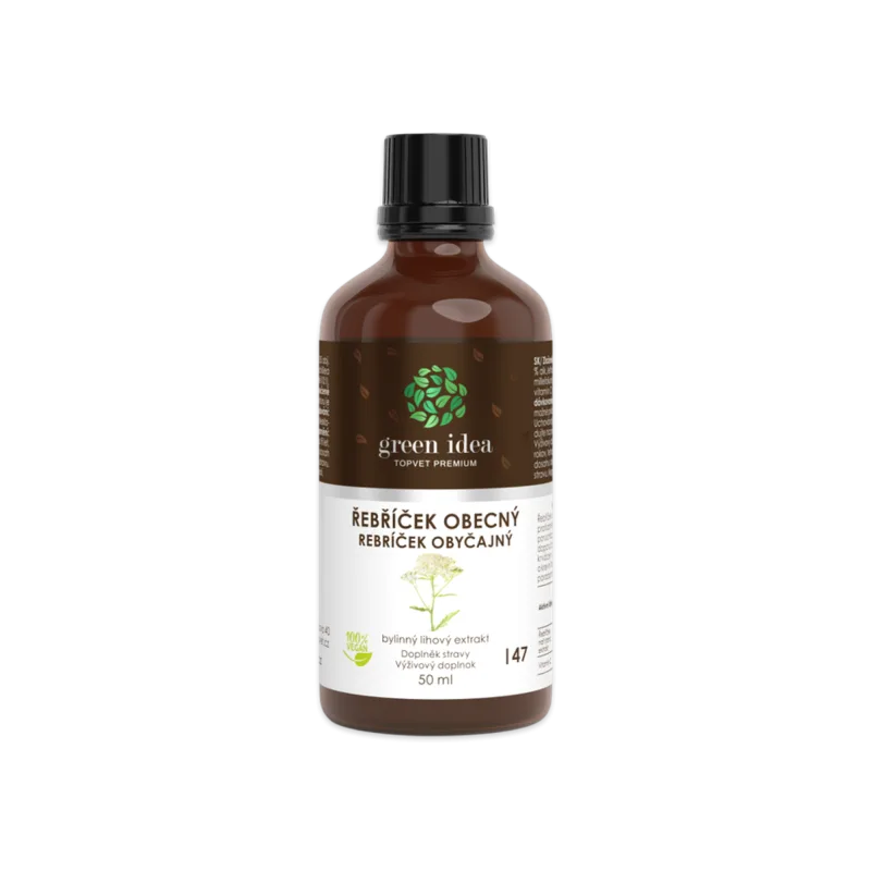 Green idea Rebríček obyčajný tinktúra – kvapky 50 ml –