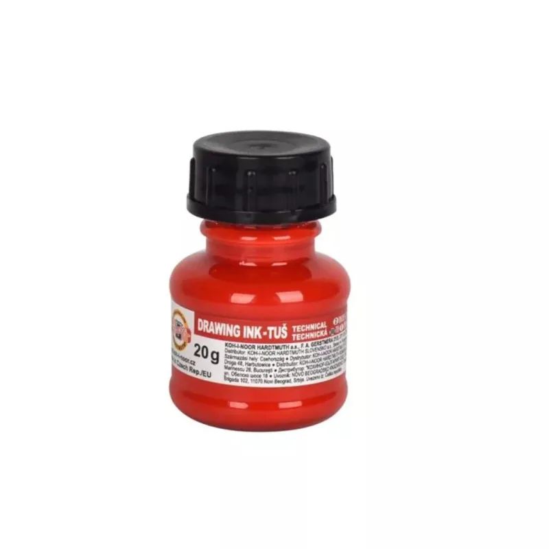 Koh-i-noor tuš 20 g červený