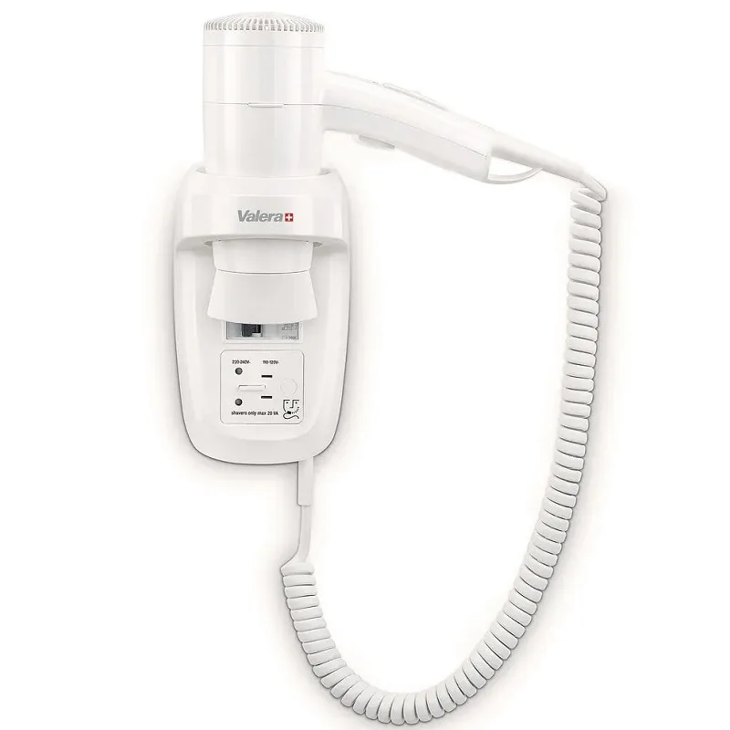 VALERA 533.05 044.05 Premium Smart 1600 Shaver hotelový fén so zásuvkou pre holiaci strojček - 1600W