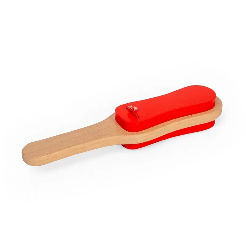 Bigjigs Toys Bigjigs Toys Drevené kastanety s rukoväťou