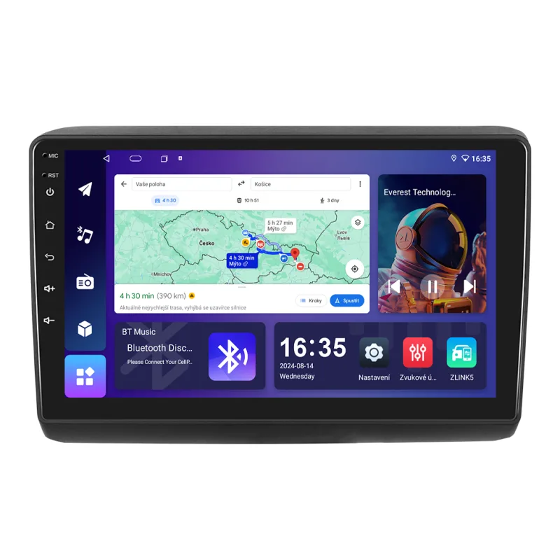 Isudar 2DIN autorádio T68B-IEV54 Android, Fiat Ducato / Peugeot Boxer II / Citroen Jumper II B445