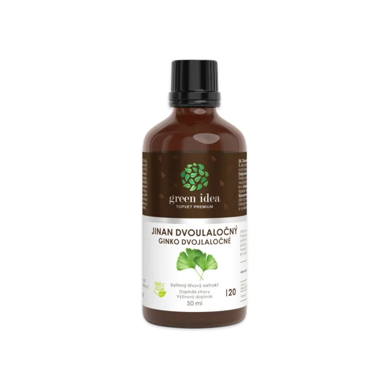 Green idea Ginkgo tinktúra – kvapky 50 ml –