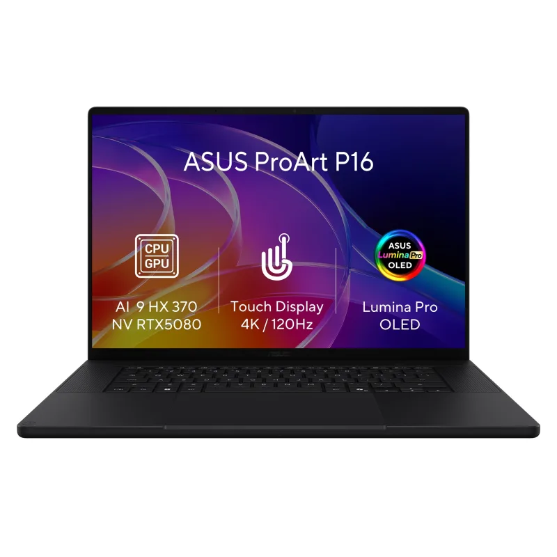 ASUS ProArt P16/H7606WW-OLED076XZ/AI9-HX370/16"/4K/T/64GB/1TB/RTX 5080/W11P/Black/2R H7606WW-OLED076XZ
