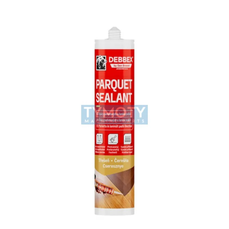 Debbex Parketový tmel - 280 ml čerešňa, kartuša