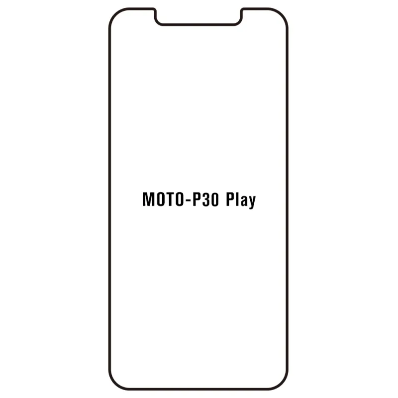 Sunshine Motorola P30 Play Predná Hydrogél ochranná fólia Strih: Predná 2, Typ fólie: Číra
