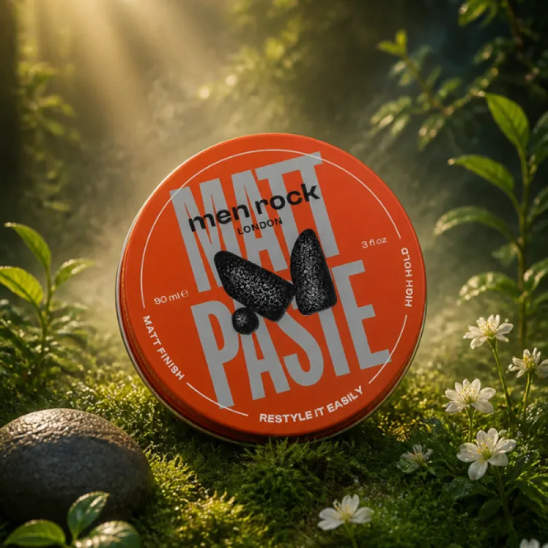 Pasta na vlasy Men Rock s vysokou fixáciou - matná 30 ml