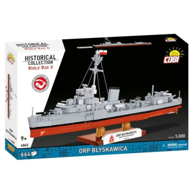 Cobi 4865 II WW ORP BLYSKAWICA 1:300, 664 kostek