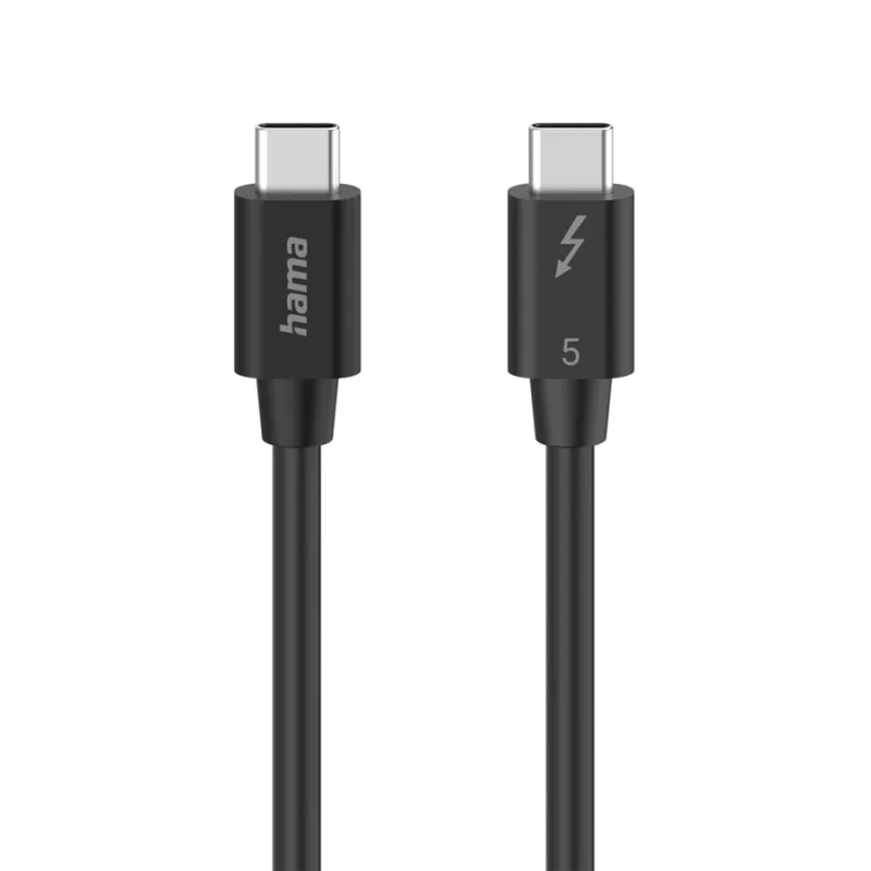 QNAP QNAP CAB-TBT5-1M Thunderbolt 5 Passive Cable 80Gbps 1m USB Type-C CAB-TBT5-1M