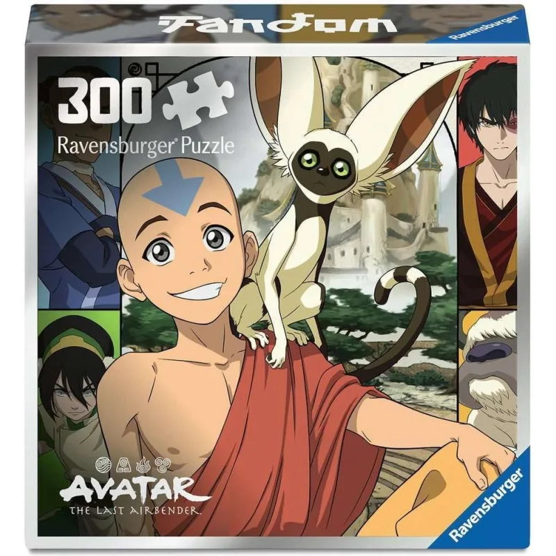 Puzzle Ravensburger 300 dielikov Fandom: Avatar - Legenda o Aangovi