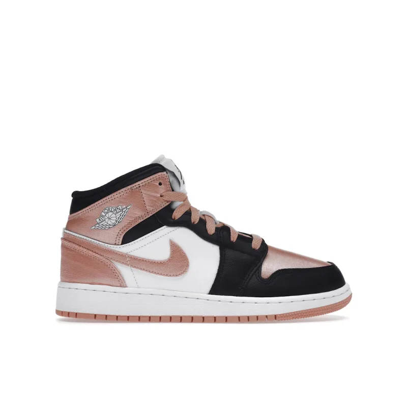 Jordan 1 Mid Light Madder Root (GS) - 38.5