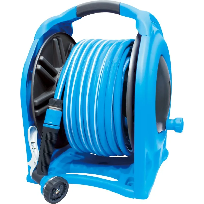 Aquacraft Navíjač AQUACRAFT® 990076, Naviják na hadicu, SET, so záhradnou hadicou 1/2", L-25 m, pištoľ