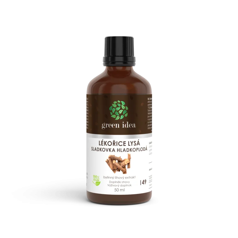 Green idea Sladké drievko – tinktúra – kvapky 50 ml –
