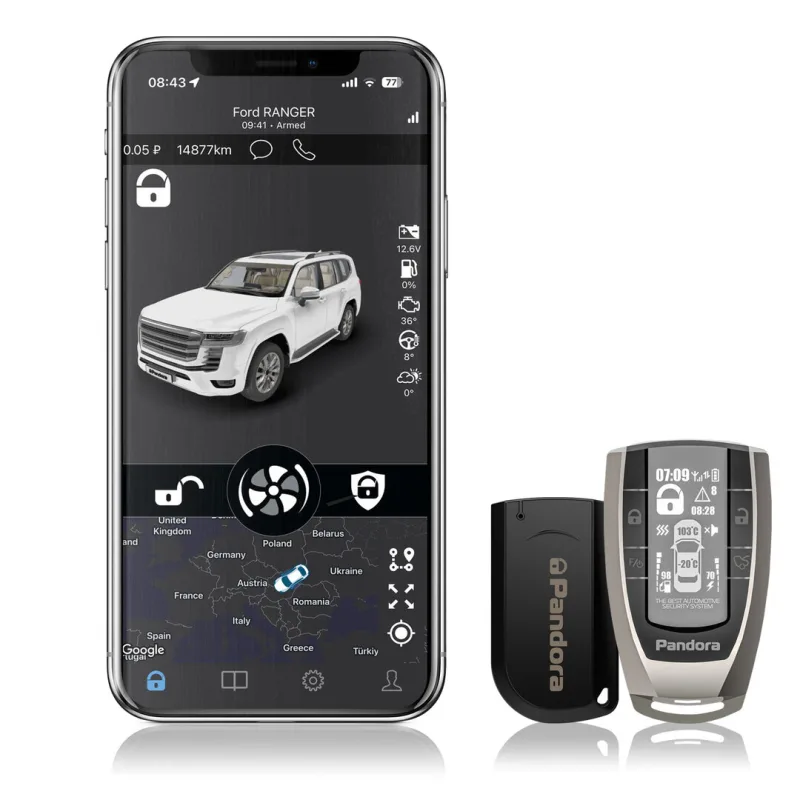 Pandora ELITE dvoucestný GSM/GPS autoalarm ELITE v3