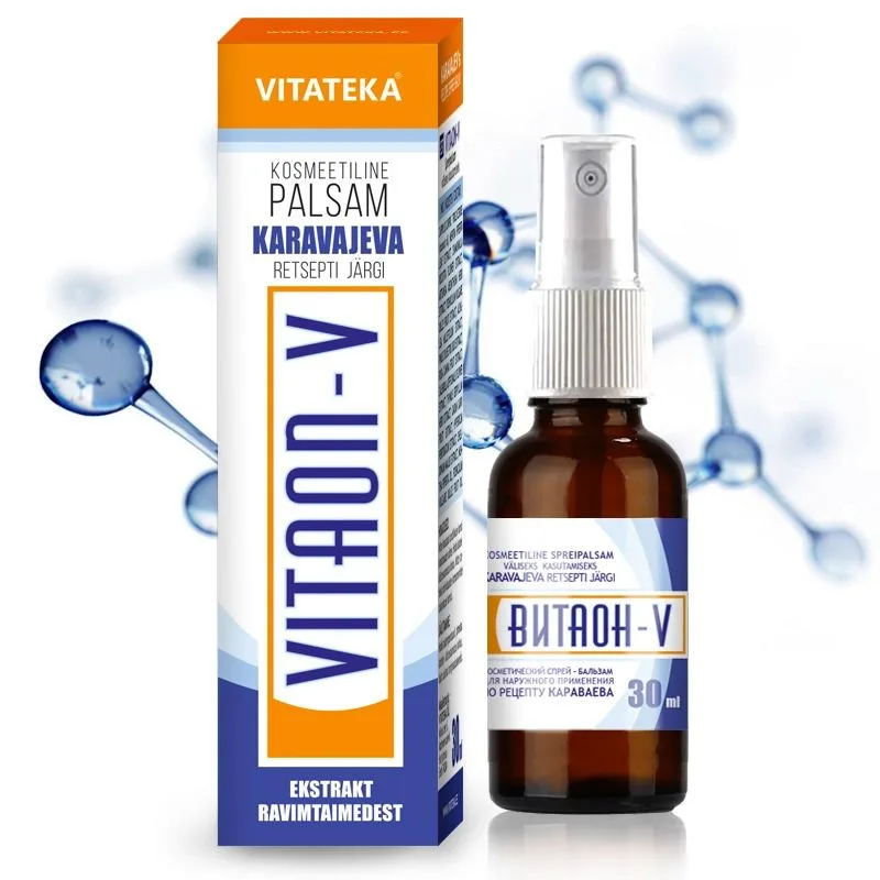 Vitateka Vitaon-V – bylinný balzam v spreji – 30 ml –
