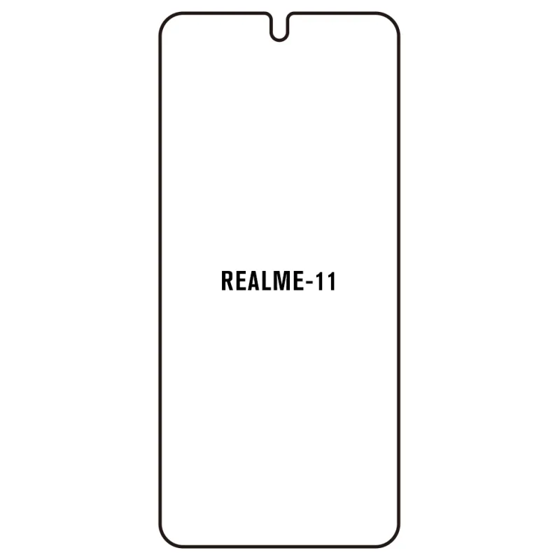 Sunshine Realme 11 5G Predná Hydrogél ochranná fólia Strih: Kompatibilná s krytom, Typ fólie: Číra