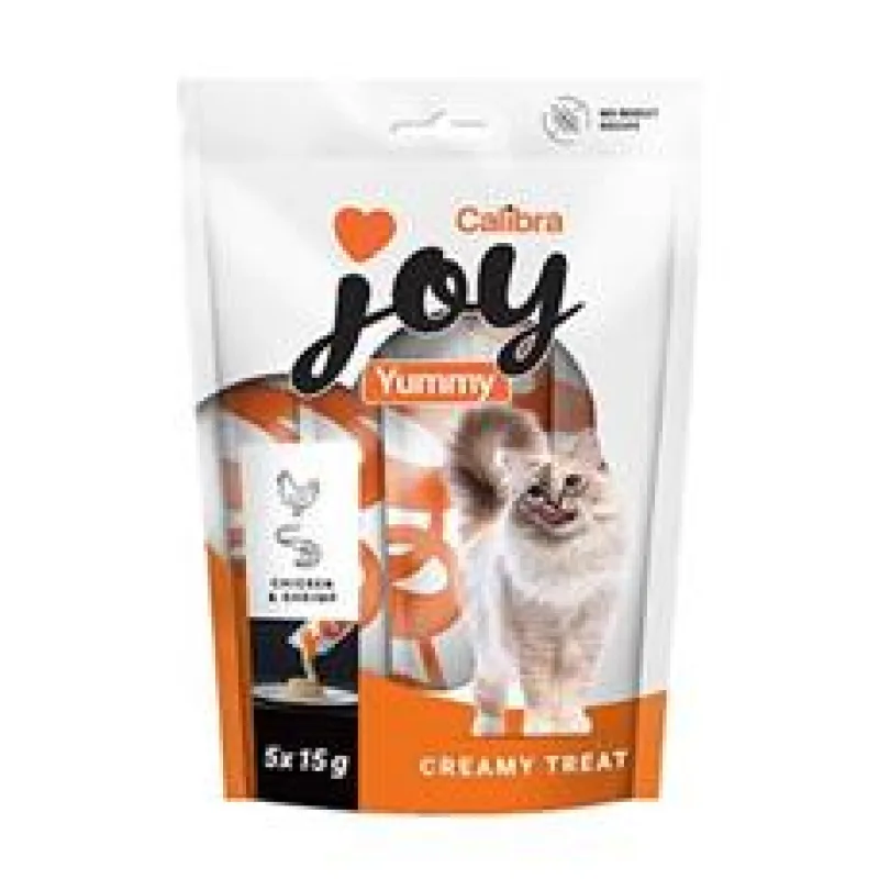 Calibra Joy Cat Yummy Chicken & Shrimp Treat 5x15g