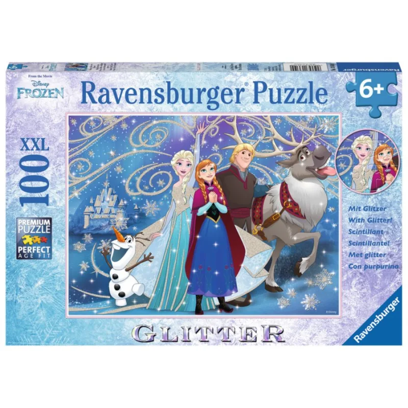 Ravensburger Trblietavé puzzle Frozen XXL 100 dielikov