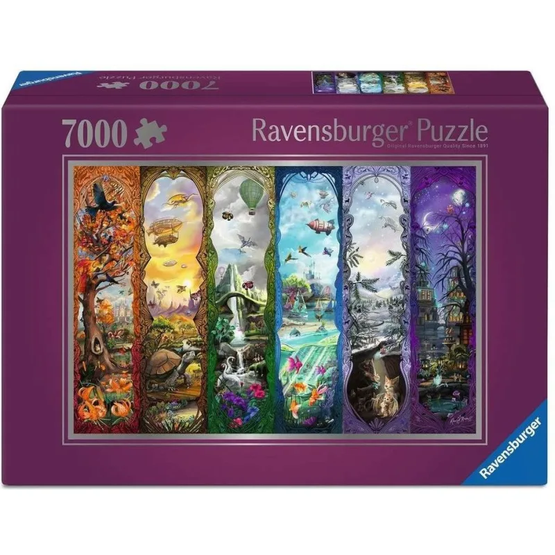 Puzzle Ravensburger 7000 dielikov Šesť portálov