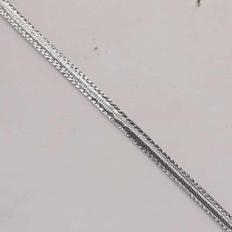 Strieborná retiazka KA COBRAH50RH, 45 cm, 8.90 g