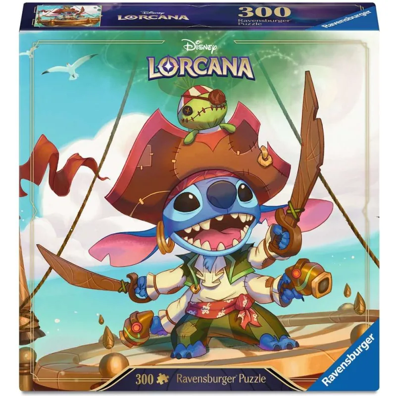 Puzzle Ravensburger 300 dielikov Disney Lorcana: Stitch - Alien Buccaneer