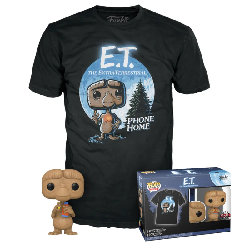 Funko POP! & Tee Adult: E.T. - E.T. with Candy Special Edition & T-shirt
