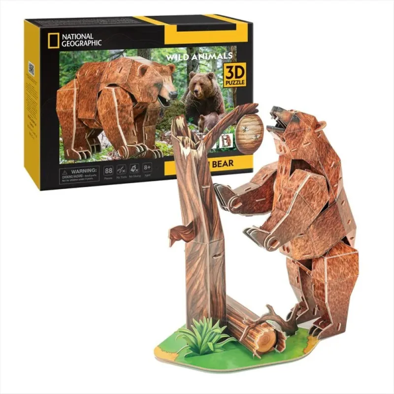 CubicFun 3D puzzle National Geographic: Morská korytnačka 31 dielikov