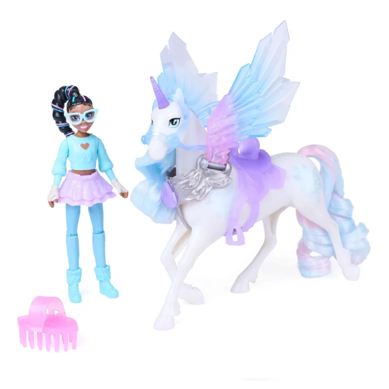 Spin Master UNICORN ACADEMY KÚZELNÉ KRÍDLA GLACIER & LAYLA 11CM