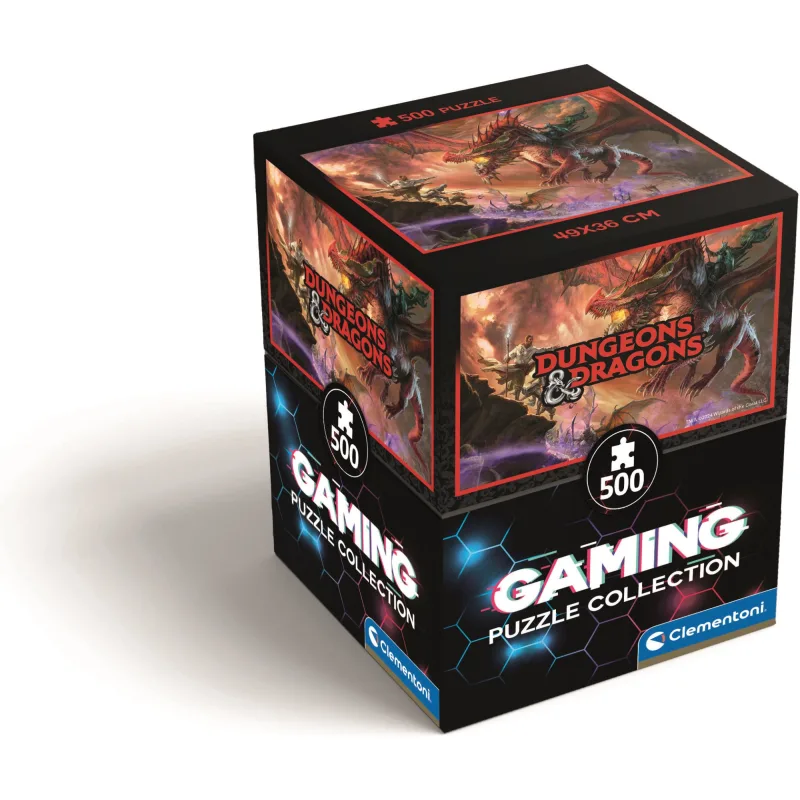 Clementoni Puzzle Gaming Collection: Dungeons&Dragons 500 dielikov