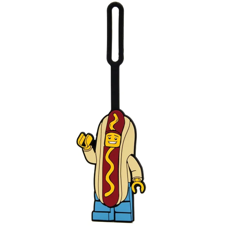 Smartlife LEGO Iconic Menovka na batožinu - Hot Dog