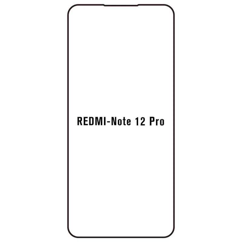 Sunshine Xiaomi Redmi Note 12 Pro Predná Hydrogél ochranná fólia Strih: Predná 2, Typ fólie: Číra