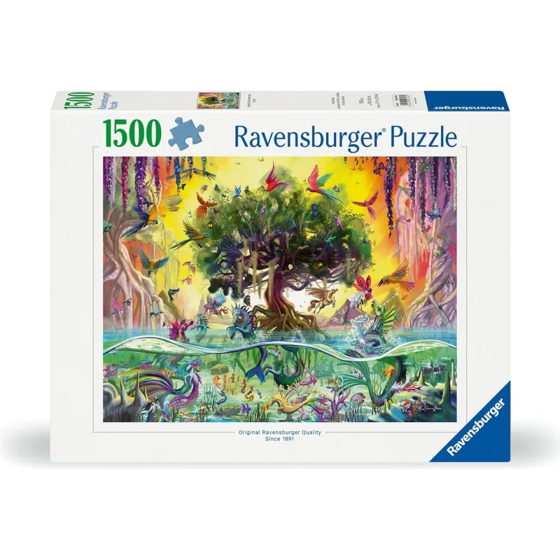 Puzzle Ravensburger 1500 dielikov Nádherný morský jednorožec a priatelia