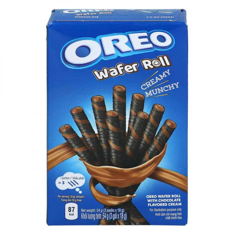 Oreo Choco Wafer Roll 54g