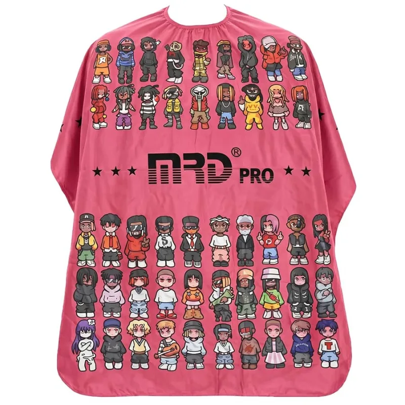 MRD Pro Barber pláštenka pre zákazníka MRD Professional Cutting cape Pink