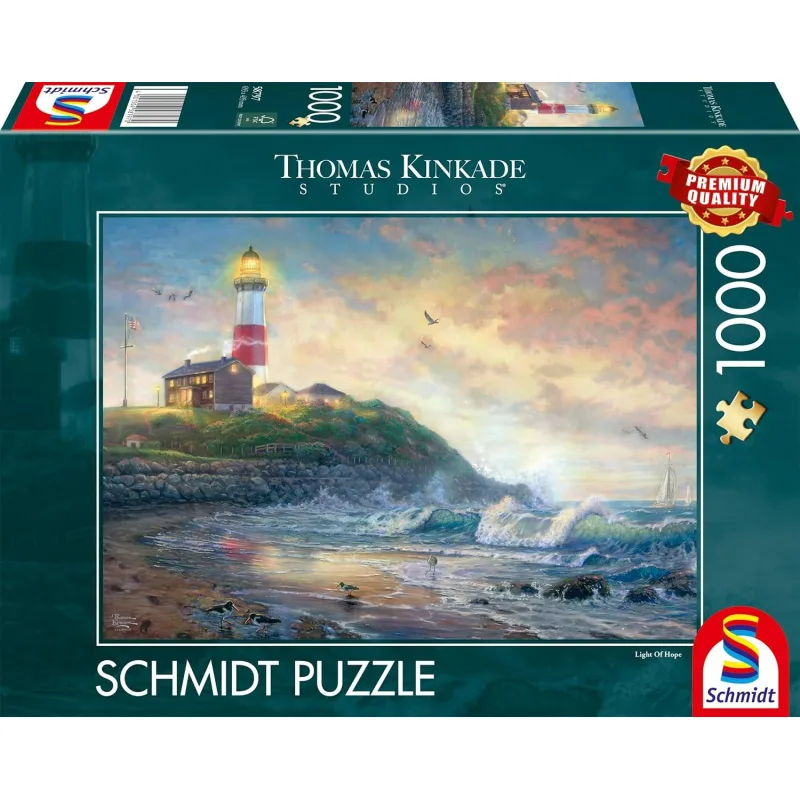 Puzzle Schmidt 1000 dielikov Thomas Kinkade - Maják Nádeje