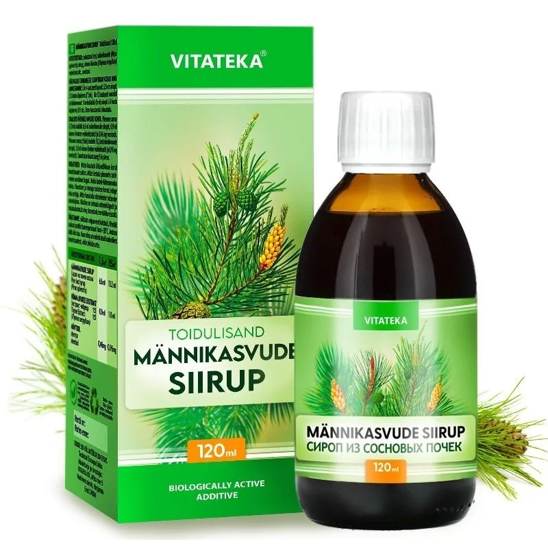 Vitateka Sirup z borovicových výhonkov – 120 ml –