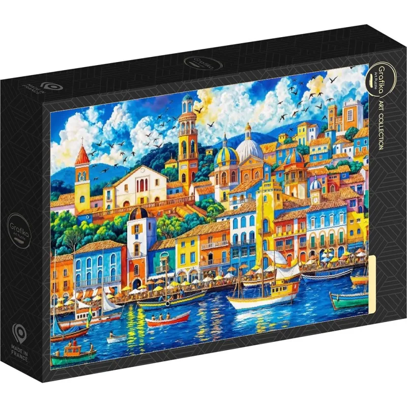 Puzzle Grafika 1000 dielikov Stredomorský sen