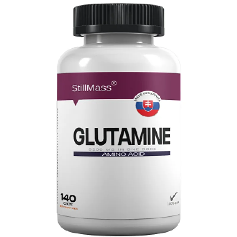 StillMass Glutamín - 140 kaps.