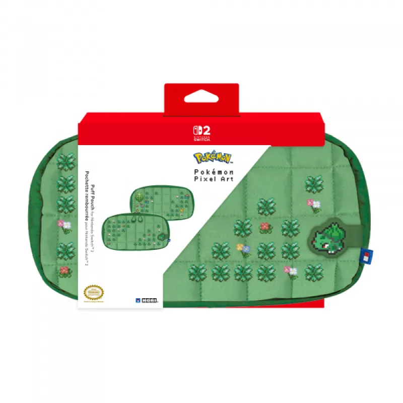 HORI Puff Pouch Pixel Green Switch 2 HRSS0624